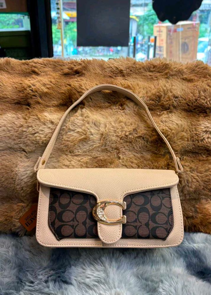 Coach Monogram Shoulder Bag