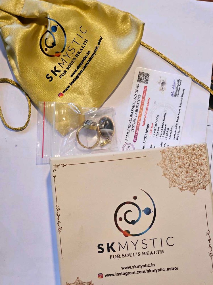 Natural Sulemani Aqeeq Ring + Pendant Set