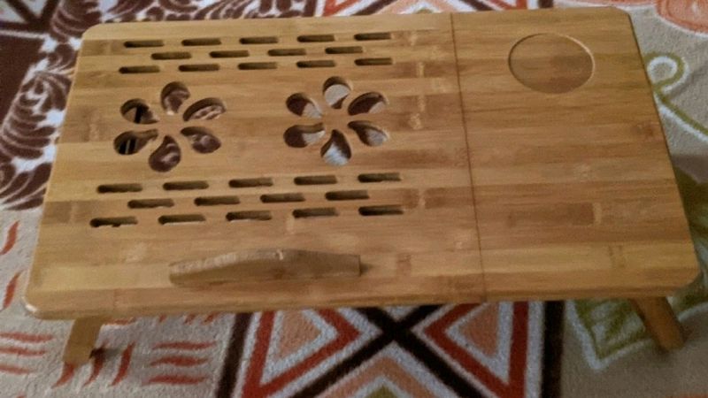 Premium Quality Bamboo Laptop Table
