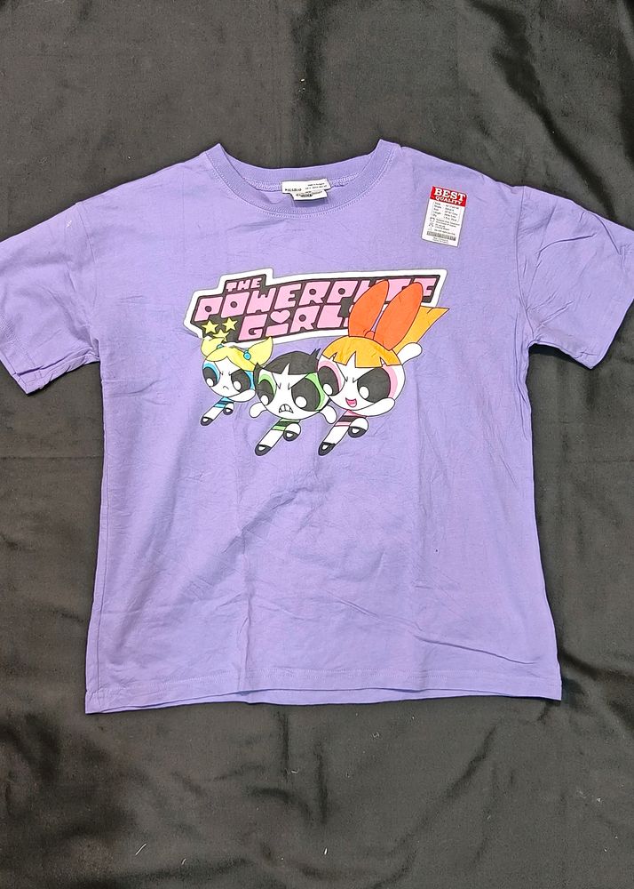 Pull&amp;Bear CN The Powerfull Girl's Tshirt