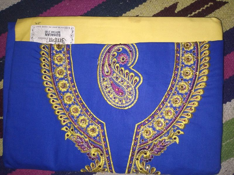 Girlish Unstiched Dress Material