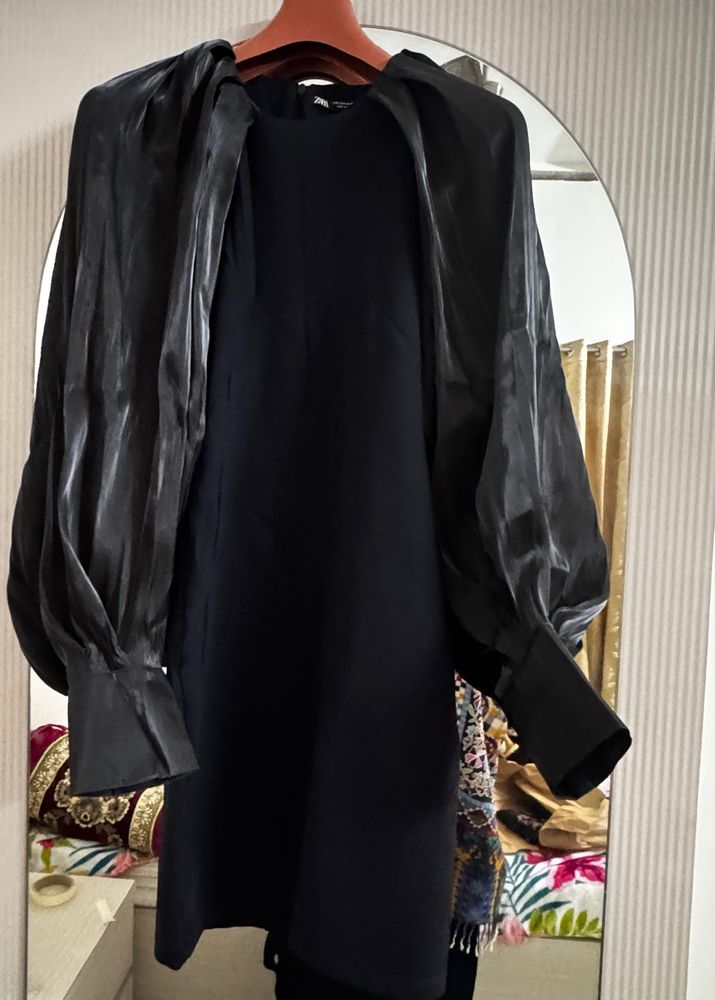ZARA Black Statement Dress