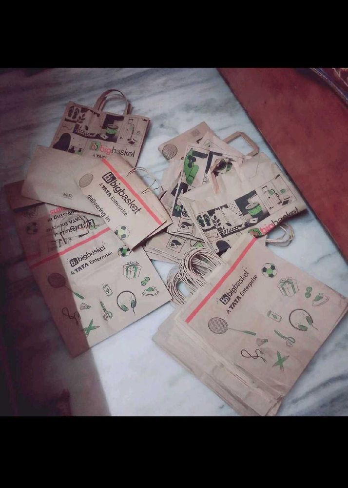 Bigbasket Paper Bags Bundle