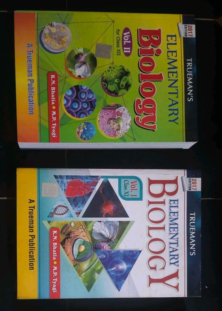 Trueman's Elementary Biology Set - Class XI &amp; XII