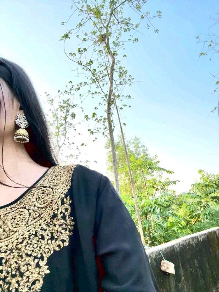 LATEST Georgette Ethnic Grown Dress