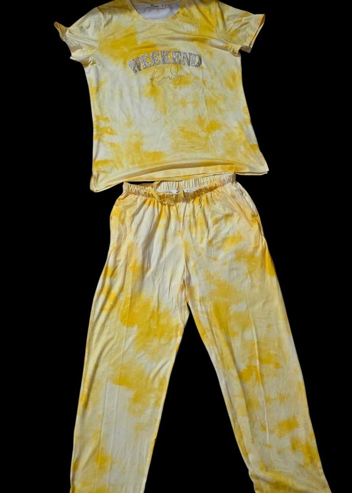 madame Tie and dye night suit