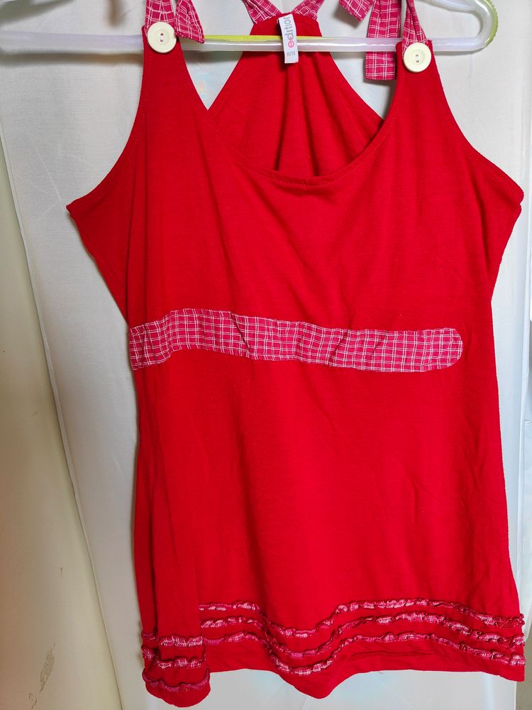 H&amp;M red top size