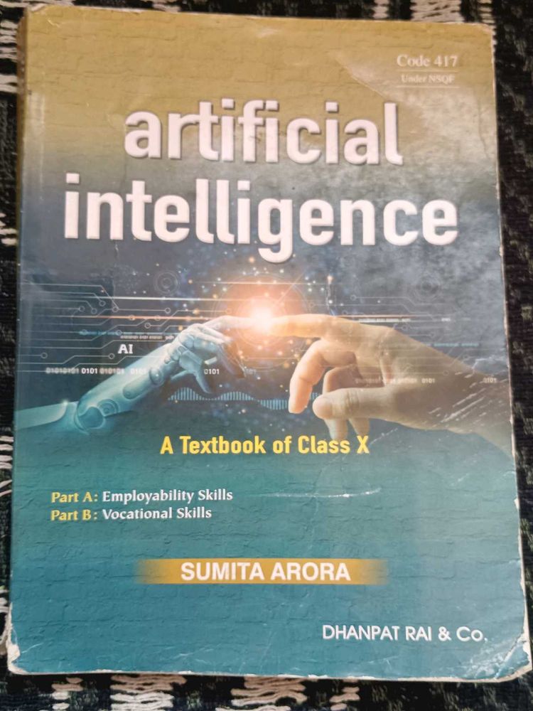 Artificial Intelligence Textbook Class X
