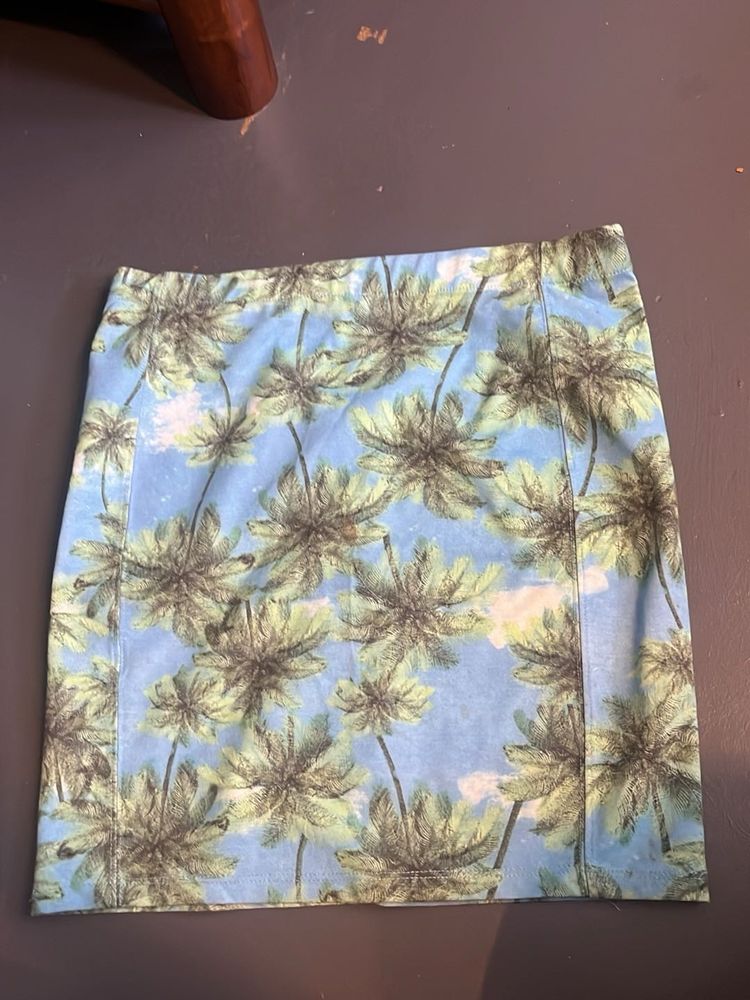 beach wear mini skirt