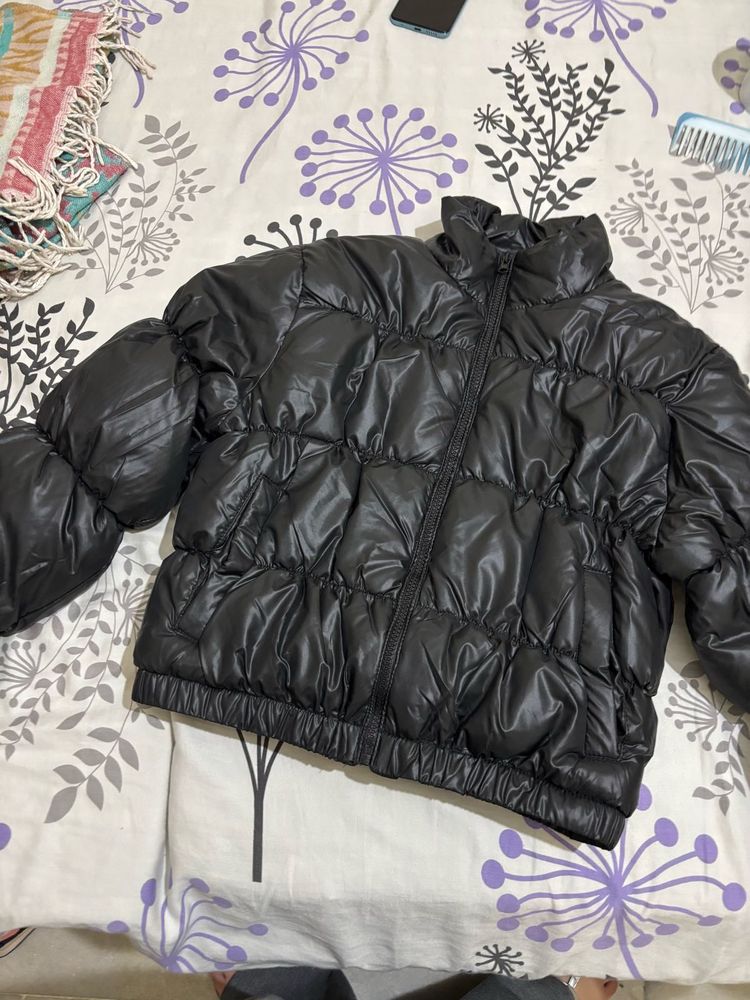 Cover story Black Puffer Jacket
