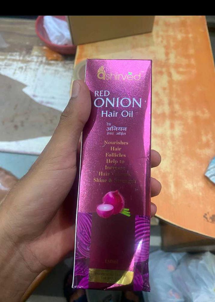Ashvved Red Onion Hair Oil