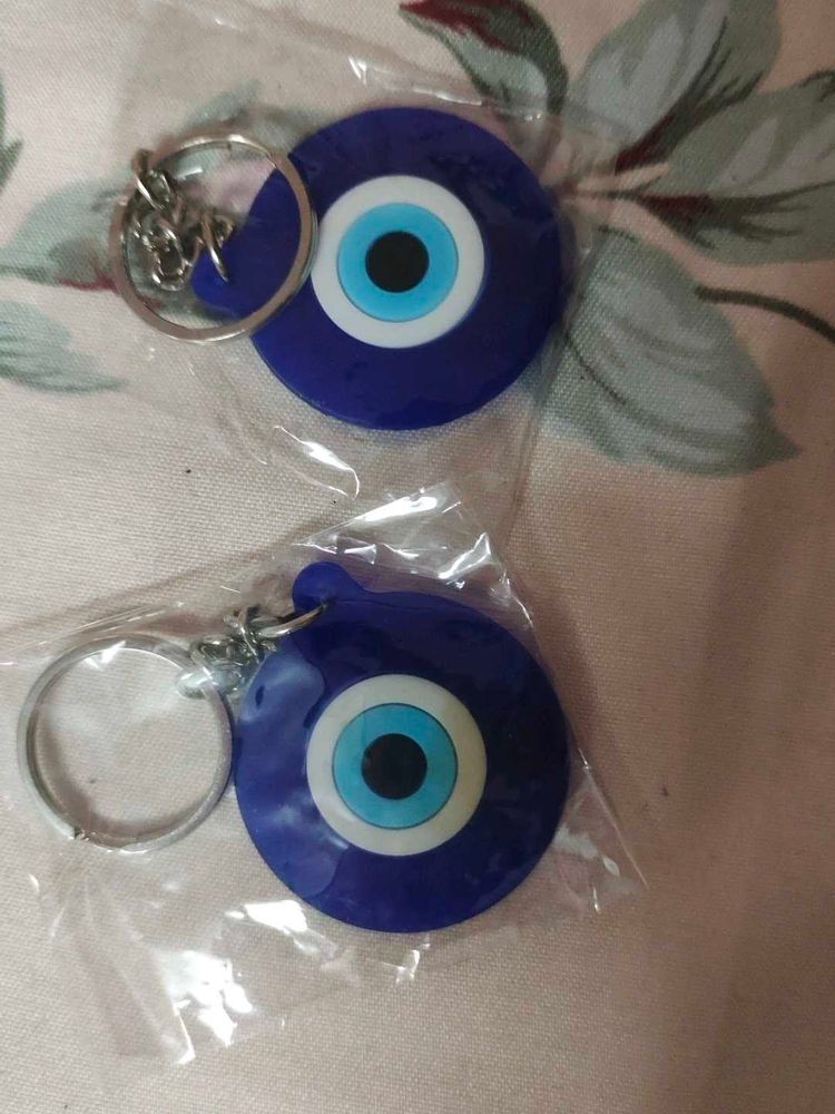 evil eye combo keychain