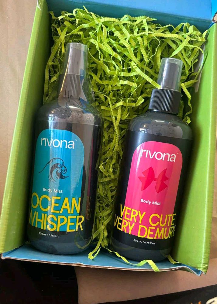 Rivona Body Mist Set - Ocean Whisper &amp; Very Cute D
