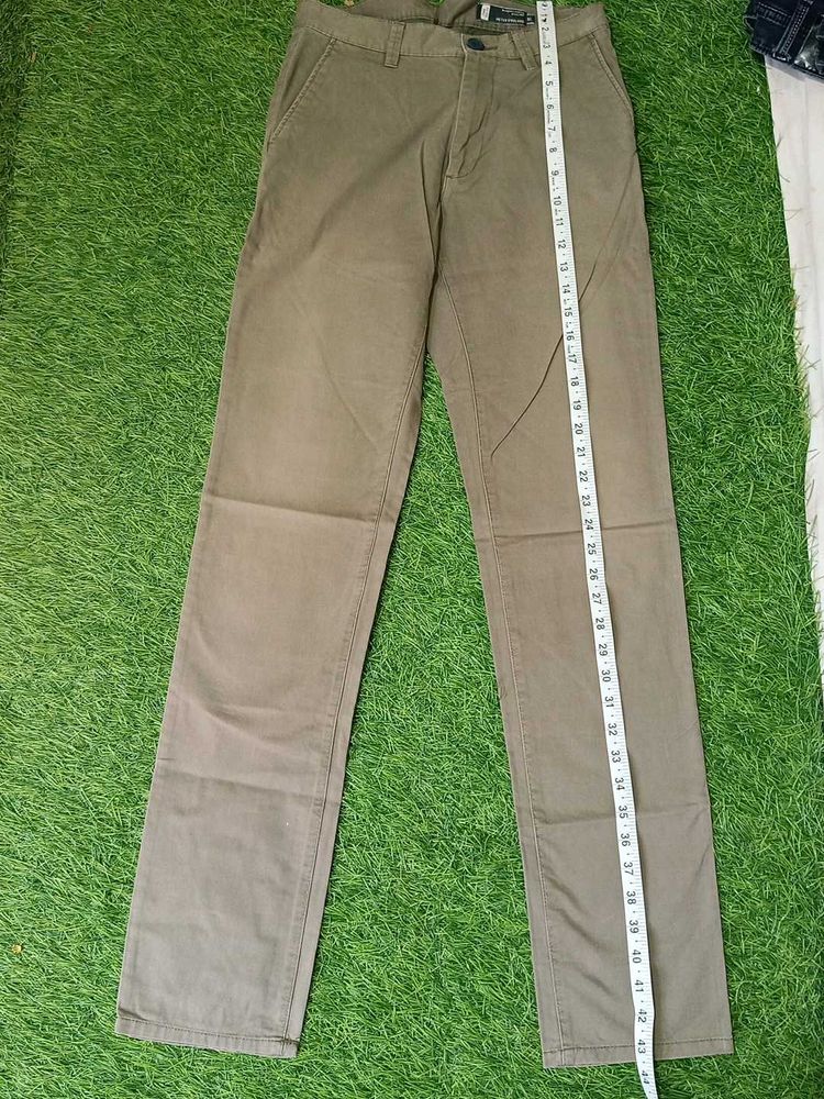 Men's Brown Chinos ( PETER ENGLAND)