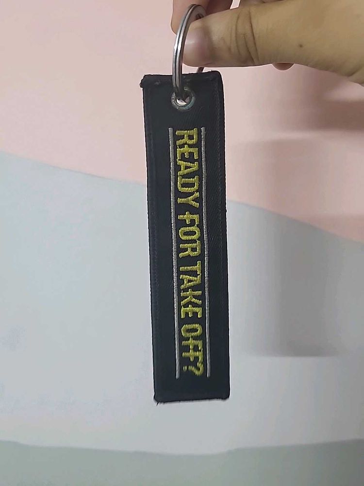 Ready for Take Off Keychain