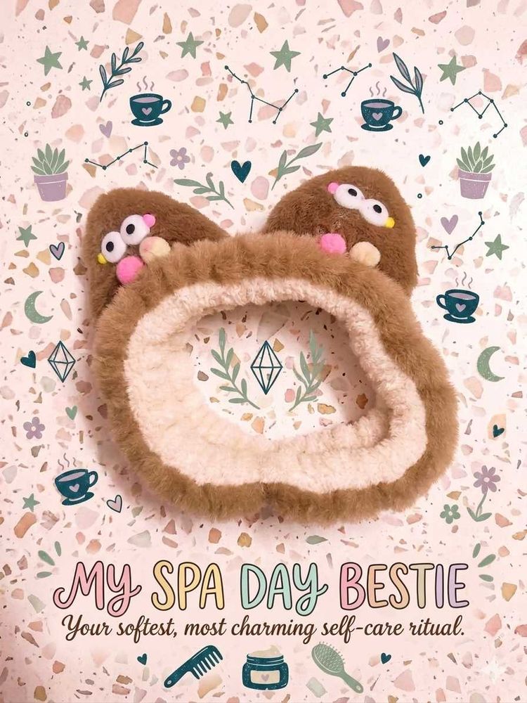 Cute Plush Bear Hair Band