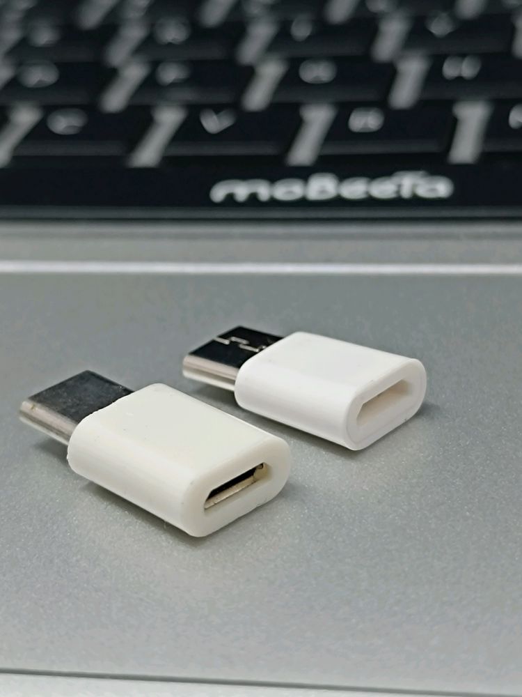 Micro USB to Type-C charging adapter set of 2pcs