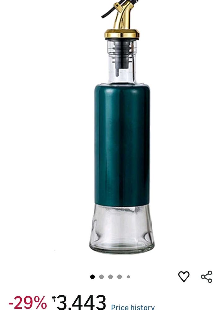 Glass Oil Control pot