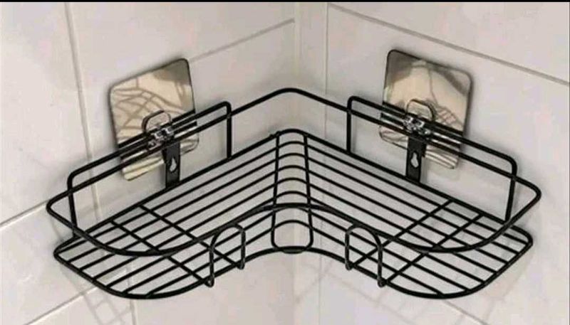 Bathroom Corner Shelf | Wall Mounted Storage Rack