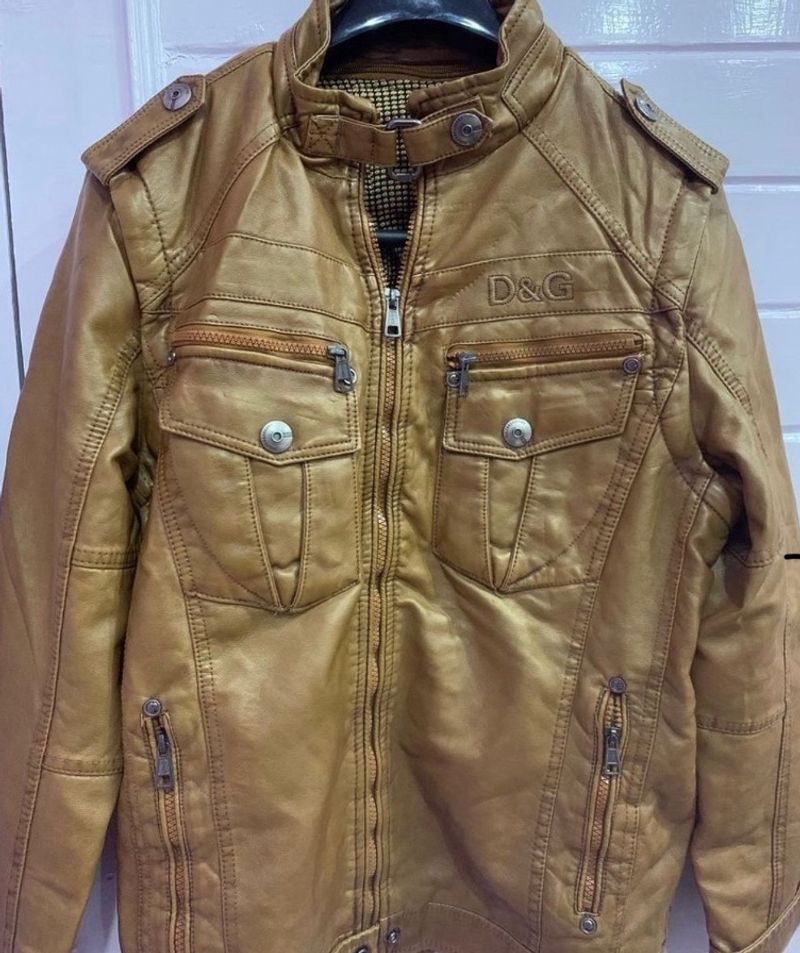 Dolce &amp; Gabbana Leather Jacket