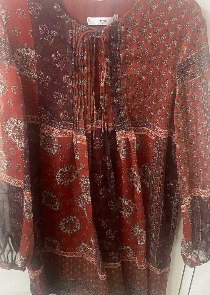 mango   Tunic Top