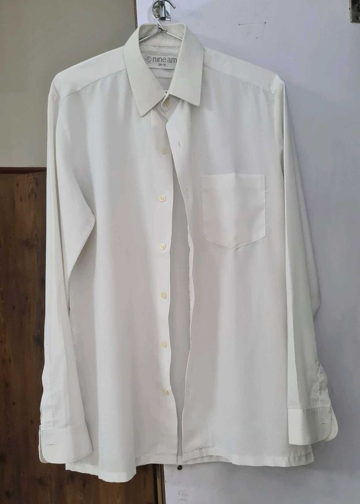 nine a.m. Off White Shirt