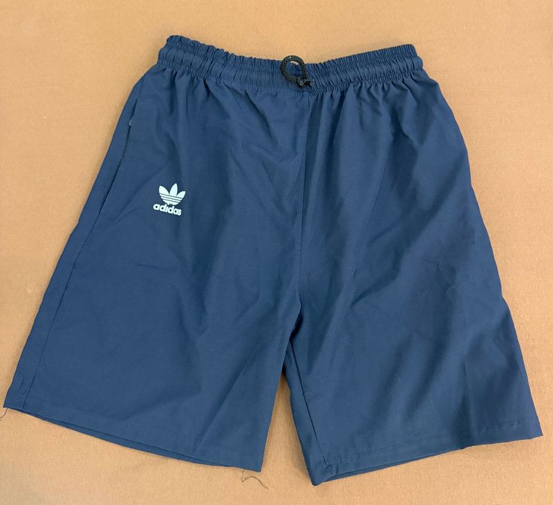 Adidas Men's Navy Blue Shorts