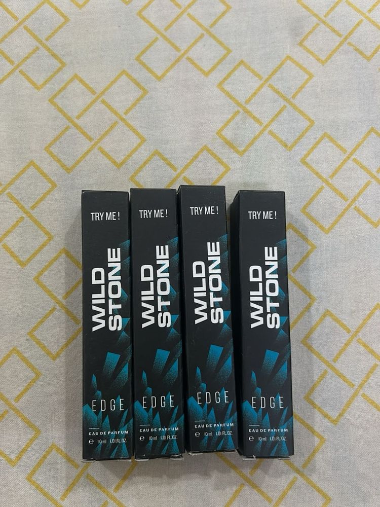 4 Wild Stone Edge Eau de Parfum Set