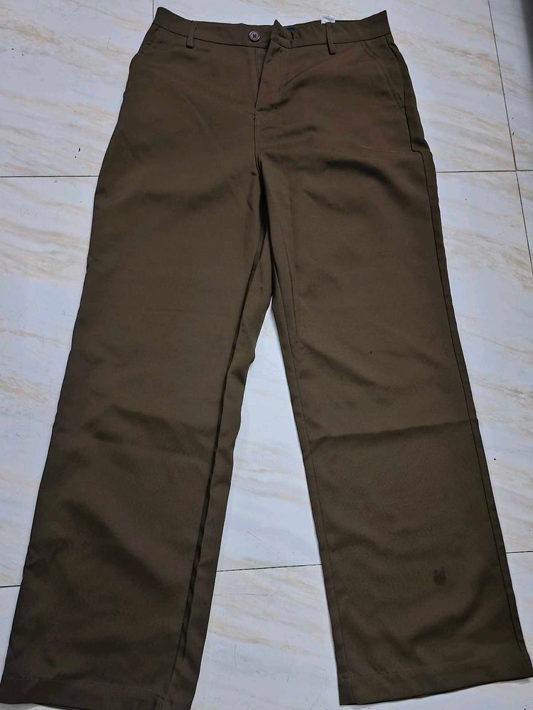 women 'sBrown Casual Trousers
