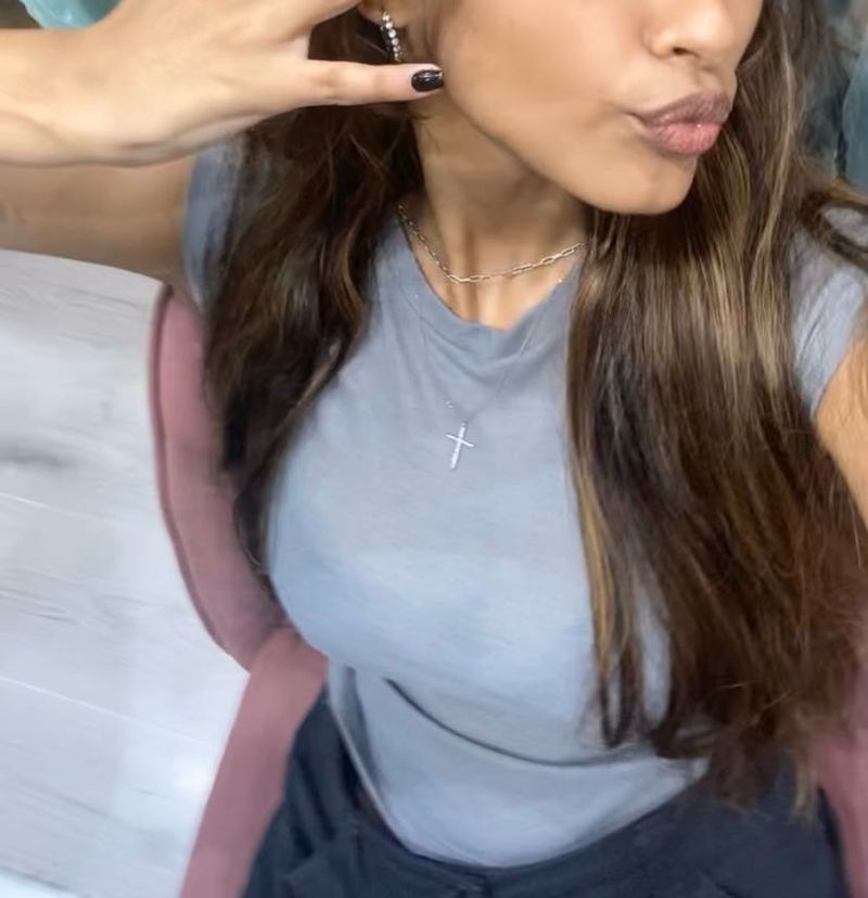 H&amp;M Grey Fitted Top 🩶