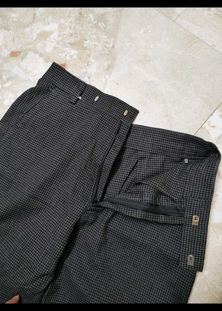 women's  Checkered Dress Pants