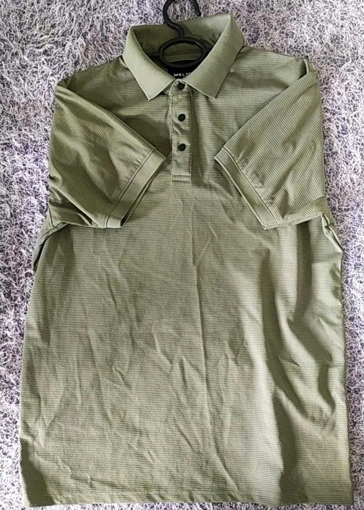 Men's Green Polo Shirt