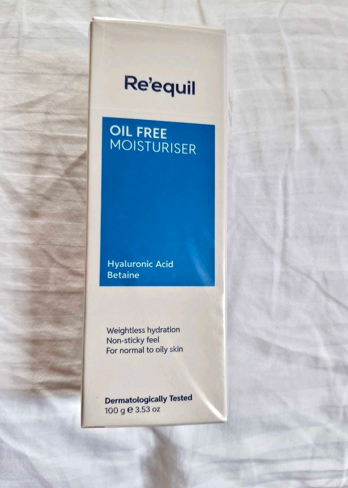 Re'equil Oil Free Moisturiser