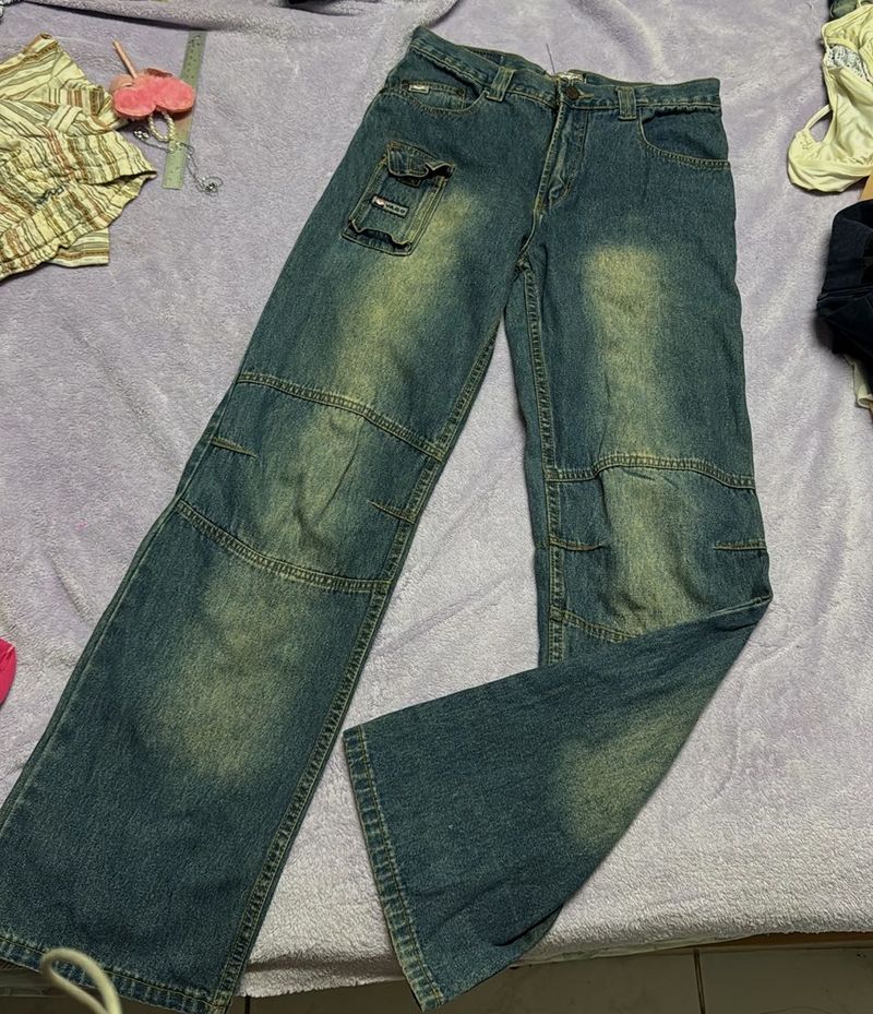Baggy Wash Jeans26