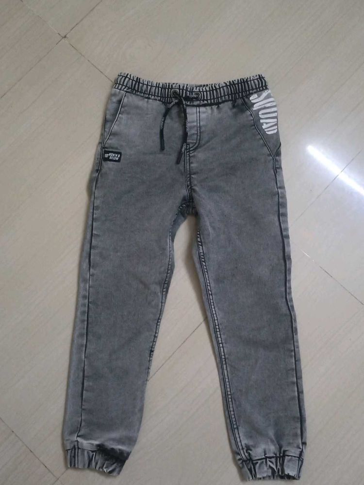 Grey Jogger Jeans