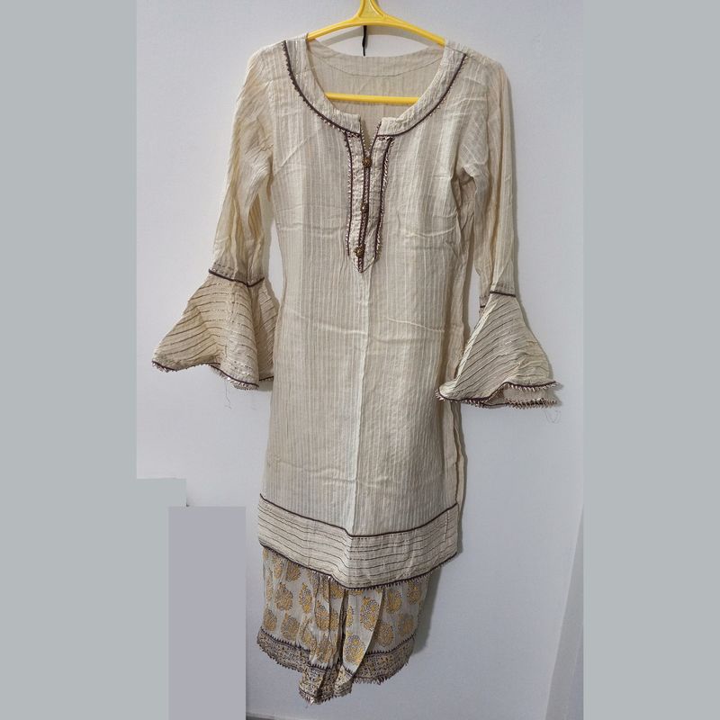 Kurti Sharara Set - 3️⃣ Piece