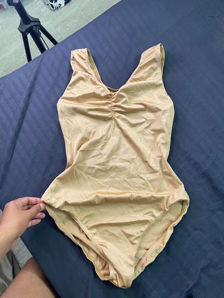 beige bodysuit