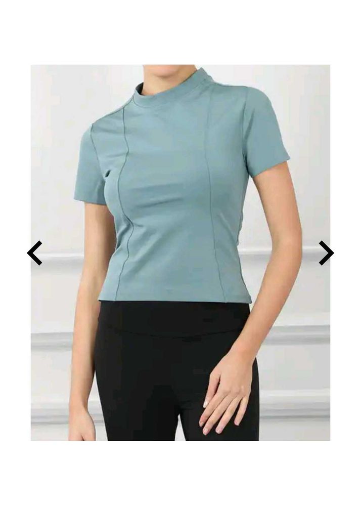 Stylish Mock Neck Tee