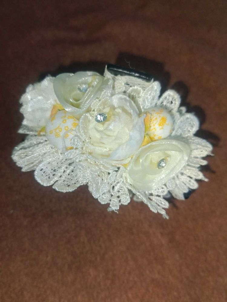 Floral Hair Claw Clip