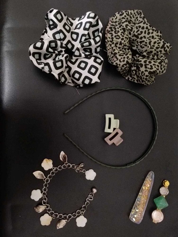 Assorted Cute Hair &amp; Jewelry Bundle