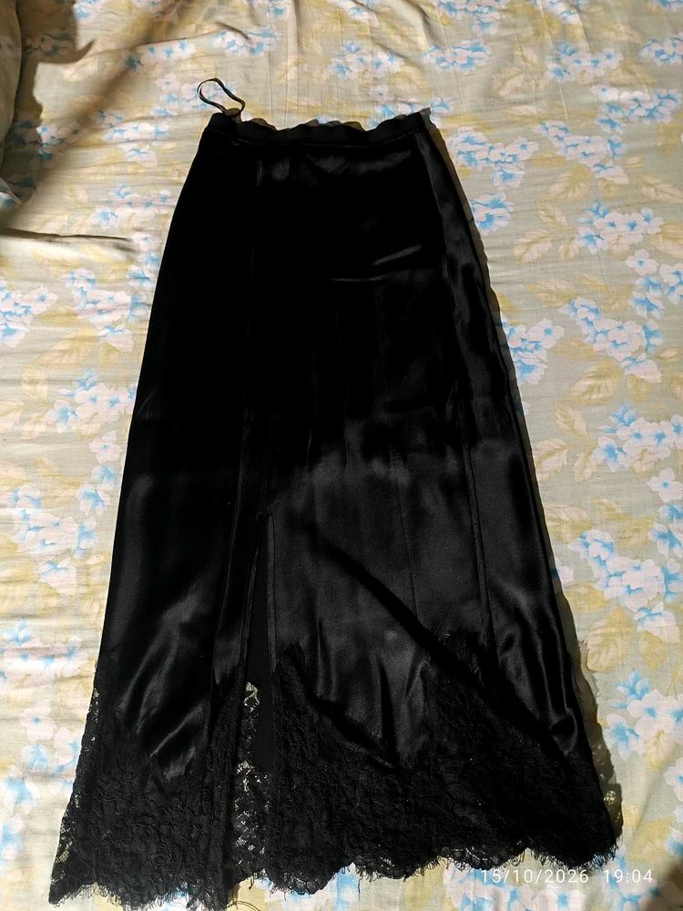 Elegant Satin Skirt | Smooth &amp; Shiny Finish ✨