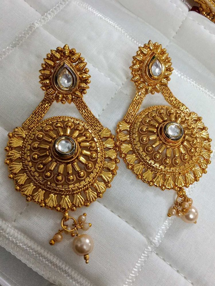 Statement Gold Earrings