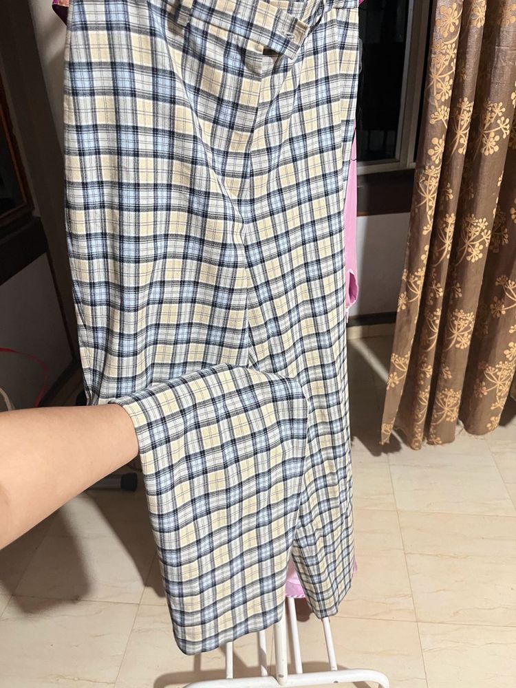 Plaid Formal Pant