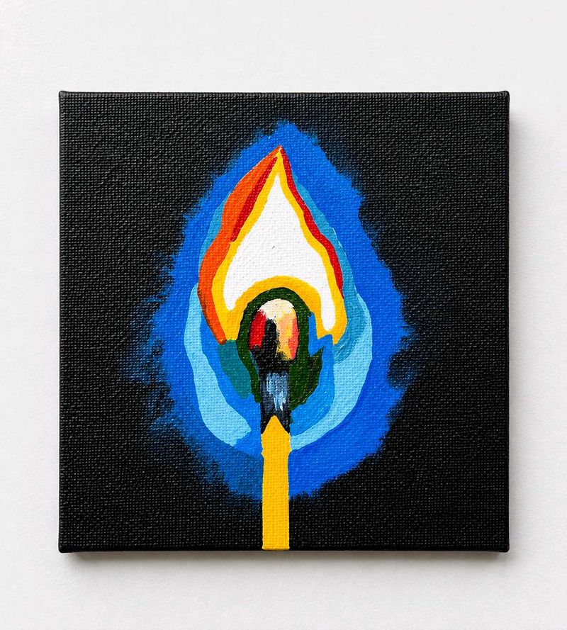 Adorable handmade painting 🖌️🎨