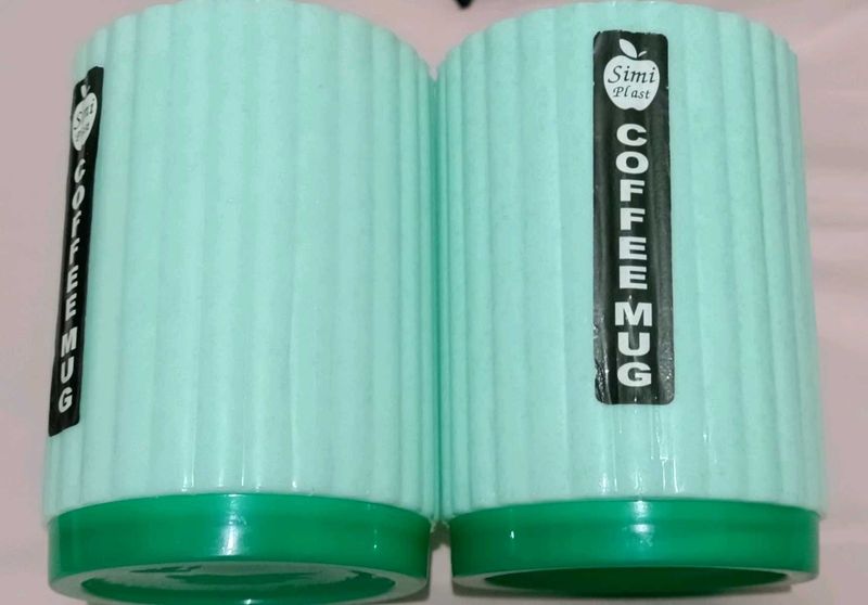 Simi Plast Coffee Mug - Set of 2