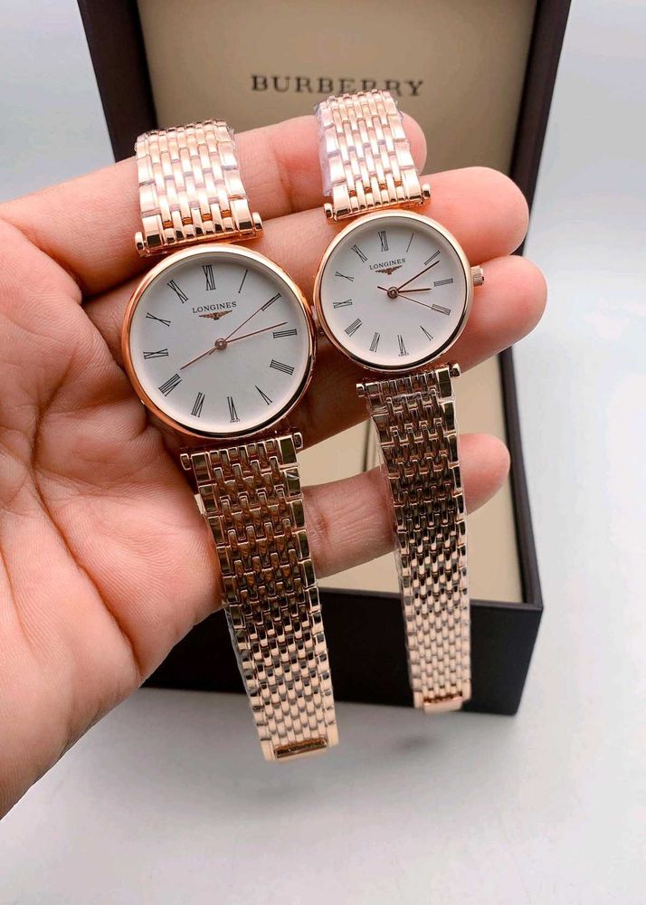 Longiness Couple Watches New Stock