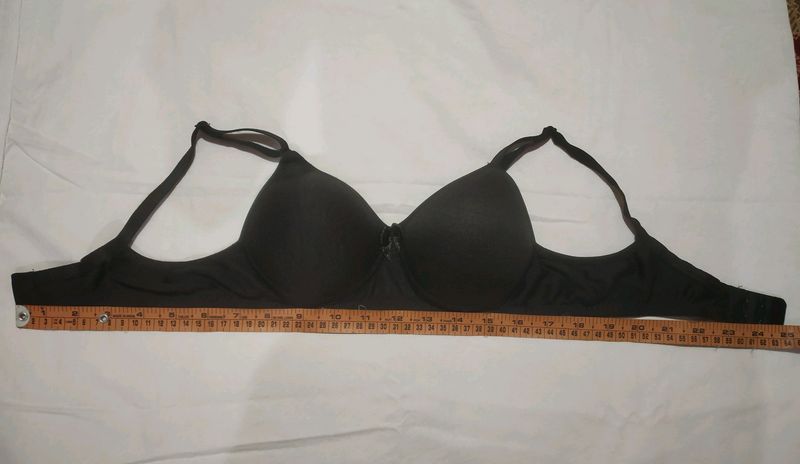 Black Padded Bra