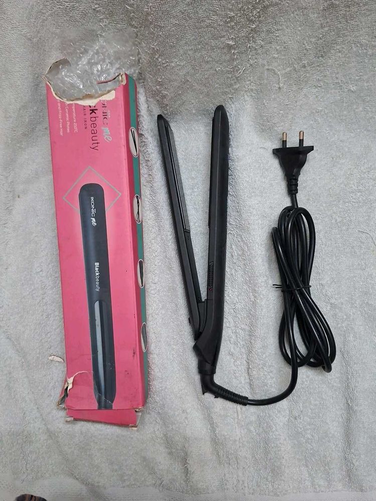 Black Beauty Hair Straightener Ikonic