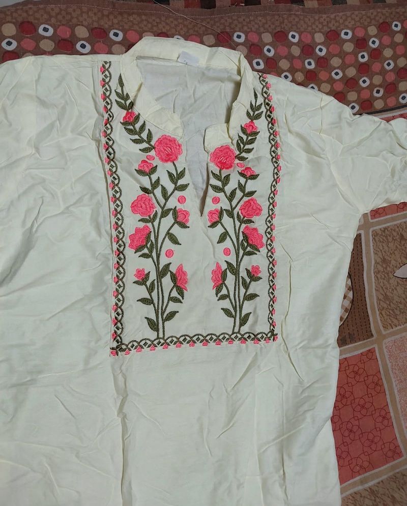 Butter yellow Kurta