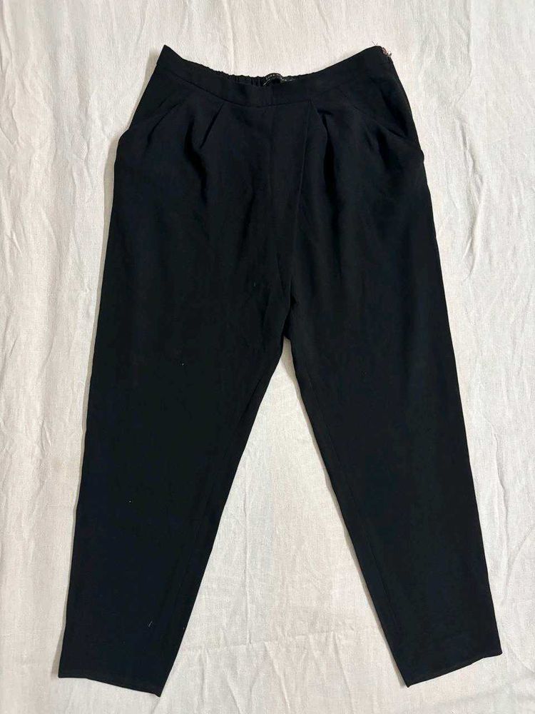 Zara Black Trousers/ Pants
